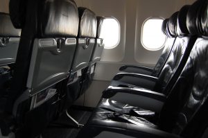 飛行機の座席